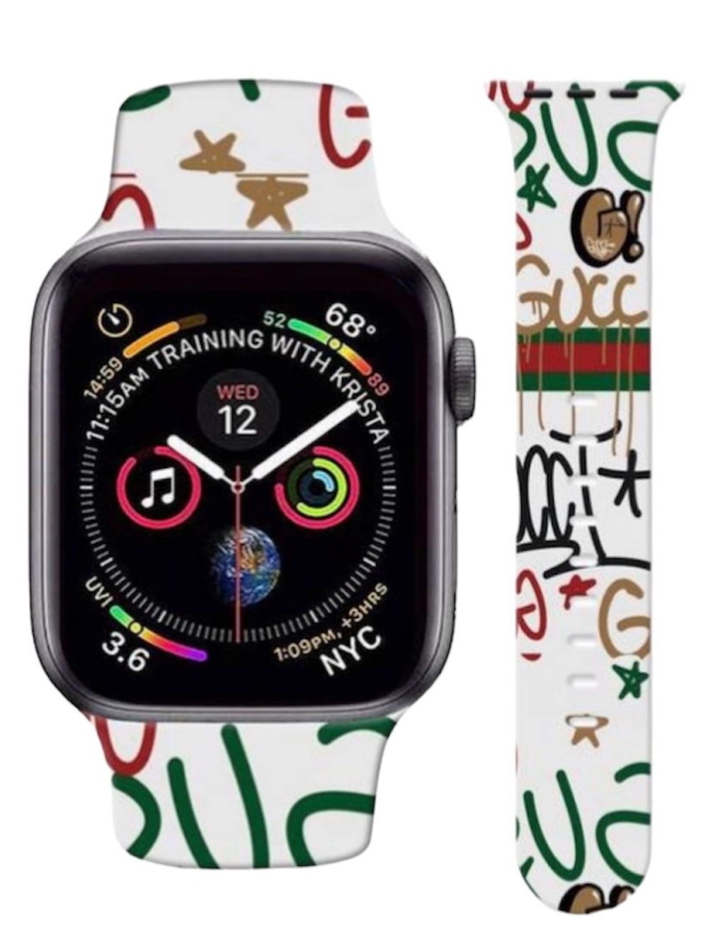 Apple Watch Band 42/44/46/49mm -Large- Series 1-11 / SE / Ultra - Luxury Strap -